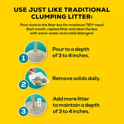 Product Tidy Cats LightWeight Multi-Cat All Life Stages Cat Litter - Free & Clean Unscented