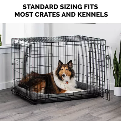 Product FurHaven Bolster Crate Pet Bed