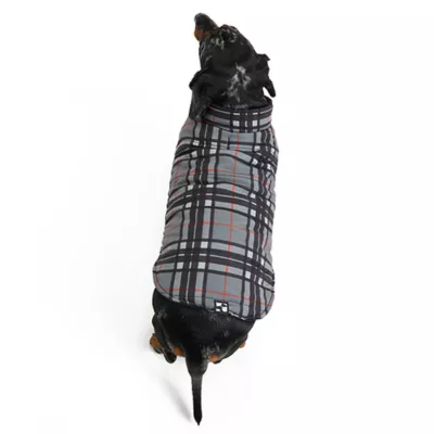 Product HOTEL DOGGY Dog Chic & Cozy Check Puffer Jacket