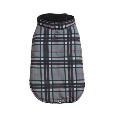 Product HOTEL DOGGY Dog Chic & Cozy Check Puffer Jacket