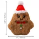 Product KONG® Holiday Snuzzles Mini Gingerbread Dog Toy