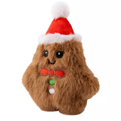Product KONG® Holiday Snuzzles Mini Gingerbread Dog Toy
