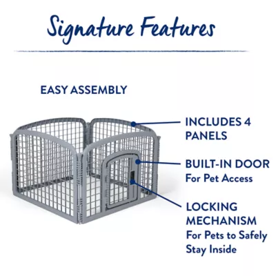 Product Top Paw® Plastic Playpen