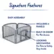 Product Top Paw® Plastic Playpen