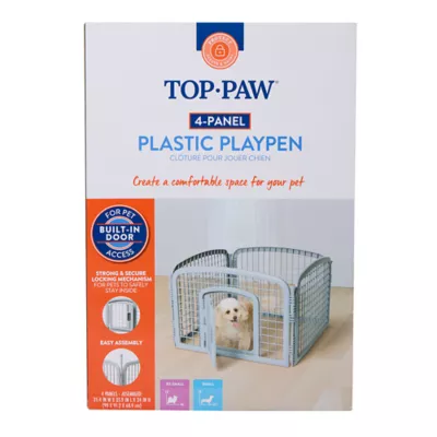 Product Top Paw® Plastic Playpen