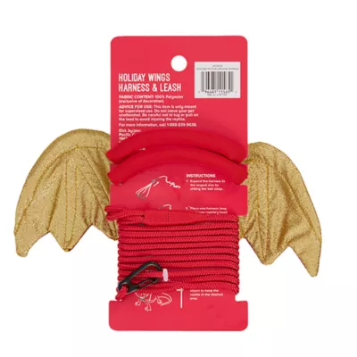 Product Merry & Bright® Reptile Festive Dragon Harness & Leash Set