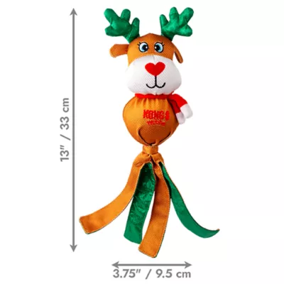 Product KONG® Holiday Reindeer Wubba Dog Toy