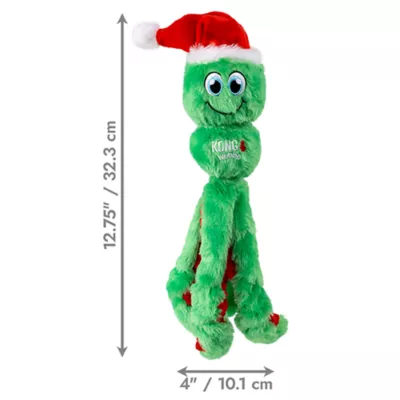 Product KONG® Holiday Wubba Octopus Green Large