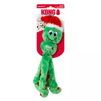 Product KONG® Holiday Wubba Octopus Green Large
