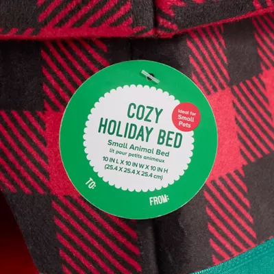 Product Merry & Bright® Holiday Gift Small Pet Bed