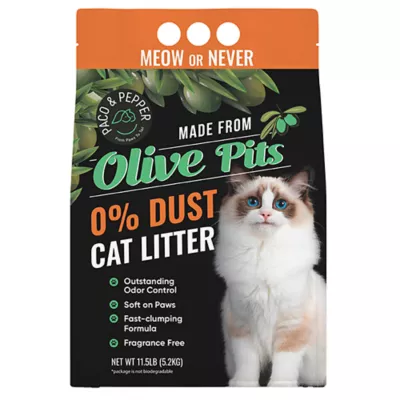 Product Paco & Pepper Olive Pit Cat Litter
