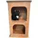 Product PetPro 2-Floor Cardboard Cat House
