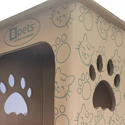 Product PetPro 2-Floor Cardboard Cat House