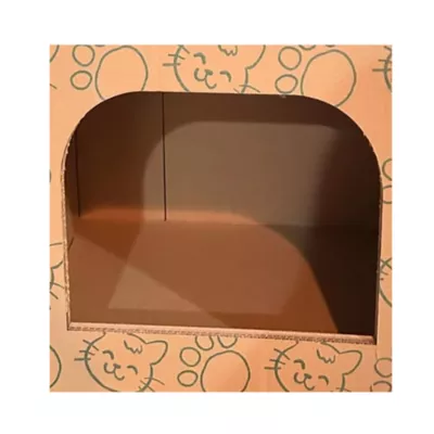Product PetPro 2-Floor Cardboard Cat House