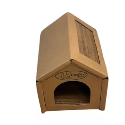 Product PetPro Cozy Cardboard Cat House