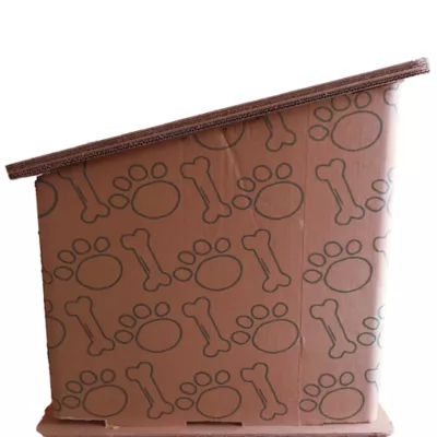 Product PetPro Modern Cardboard Cat House