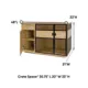 Product Lucky Kennels Stylish Wooden Dog Crate