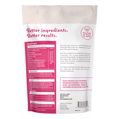 Product Rocco & Roxie Allergy Supplement for Dogs, 60 Count Soft Chews