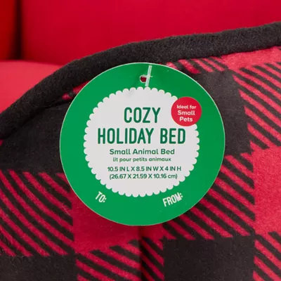 Product Merry & Bright® Small Pet Cuddler Bed