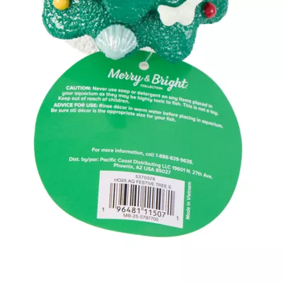 Product Merry & Bright® Holiday Tree Light-Up Aquarium Décor