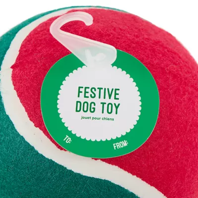 Product Merry & Bright® Ball Dog Toy