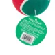 Product Merry & Bright® Holiday Green and Red Ball Toy