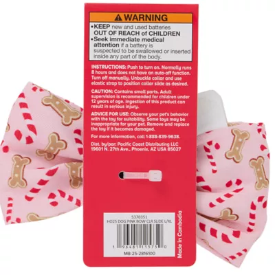 Product Merry & Bright® Light-Up Collar Slide