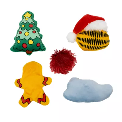 Product Garfield Holiday Plush Cat Toys, 5 Pack