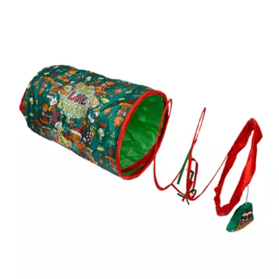 Product Garfield Holiday Cat Tunnel Toy