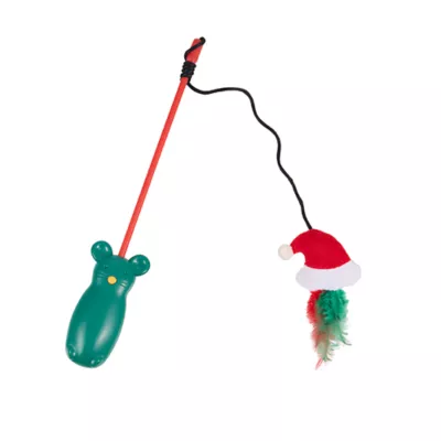 Product Merry & Bright® Holiday Cat Teaser with Laser