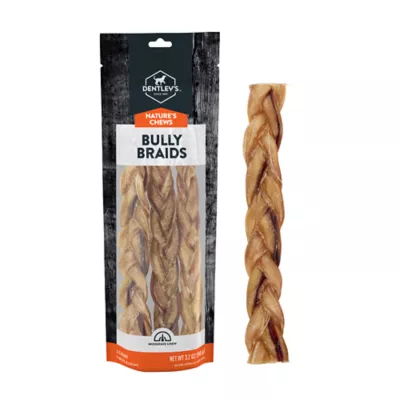 Product Dentley's Natural Chew All Life Stages Braided Bully Braid - 2 CT 1.6 oz