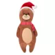 Product Merry & Bright® XL Bear Plush Dog Toy