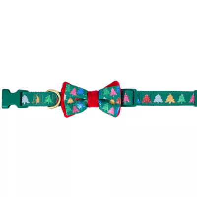 Product Merry & Bright® Trees Holiday Dog Collar