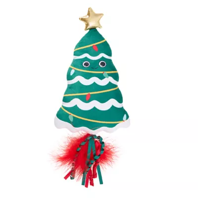 Product Merry & Bright® Holiday Tree Cat Kicker Toy