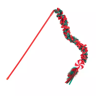 Product Merry & Bright® Holiday Plush Cat Teaser