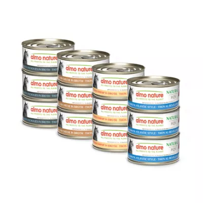 Product Almo Nature HQS Natural Rotational Pack Wet Cat Food, 12 CT 1.2 KG
