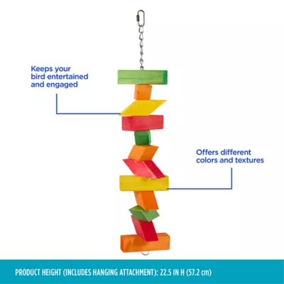 Product All Living Things® Zig Zag Chew Bird Chew Toy