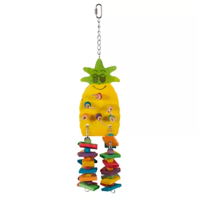 Product All Living Things® Pineapple Chew Bird Toy