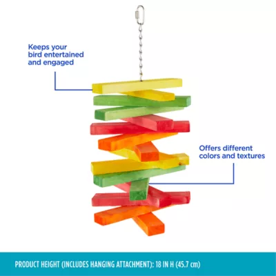 Product All Living Things® Spinning Fan Bird Bird Toy