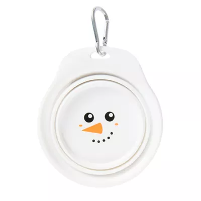 Product Merry & Bright® Snowman Collapsible Bowl