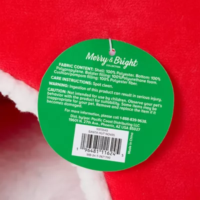 Product Merry & Bright® Santa Hut Cat Bed