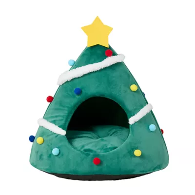Product Merry & Bright® Xmas Tree Cat Hut