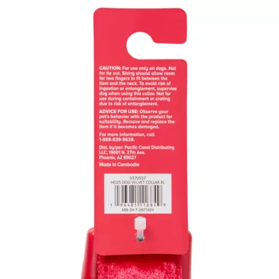 Product Merry & Bright® Velvet Collar