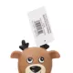 Product Merry & Bright® Vinyl Reindeer Dog Toy