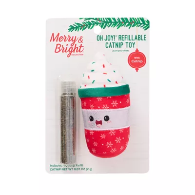 Product Merry & Bright® Oh Joy!® Refillable Catnip Toy