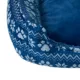 Product Merry & Bright® Blue Holiday Cuddler Bed
