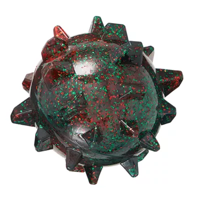 Product Merry & Bright® Holiday Spike Ball Dog Toy