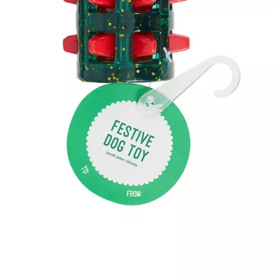 Product Merry & Bright® Holiday Spikey Dog Toy