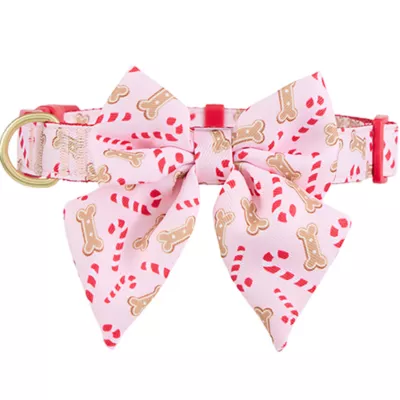 Product Merry & Bright® Pink Candy Cane Collar