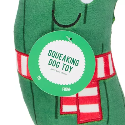 Product Merry & Bright® Holiday Pickle Plush Dog Toy